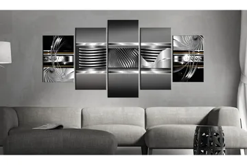 Taulu Rhythm Of Platinum 200x100 - Artgeist sp. z o. o. - Sisustustuotteet - Taulu & taide - Canvas-taulu