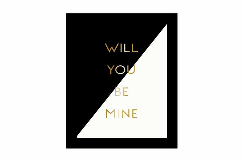 Taulu Sayings kehyksellä Monivärinen, 23,5x28,5 cm