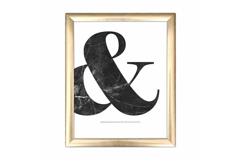 Taulu Sayings kehyksellä Monivärinen - 23,5x28,5 cm - Sisustustuotteet - Taulu & taide