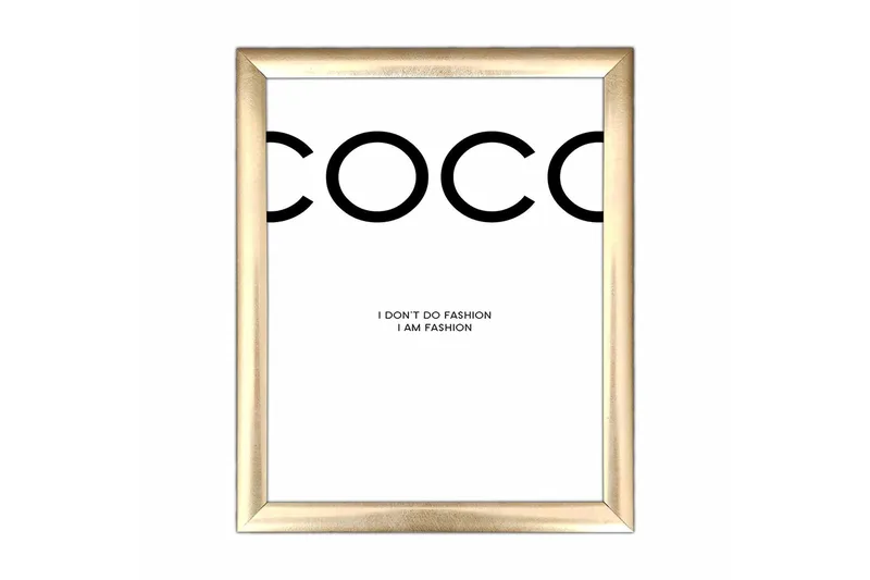 Taulu Sayings kehyksellä Monivärinen, 23,5x28,5 cm