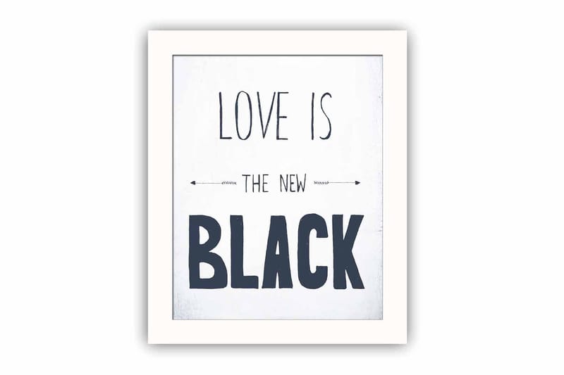 Taulu Sayings kehyksellä Monivärinen, 23,5x28,5 cm