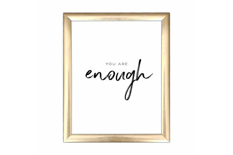 Taulu Sayings kehyksellä Monivärinen, 23,5x28,5 cm