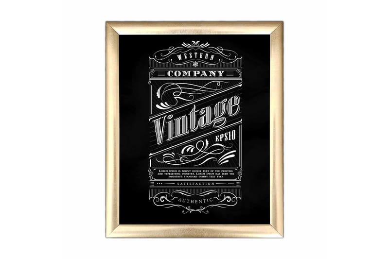 Taulu Sayings kehyksellä Monivärinen, 23,5x28,5 cm