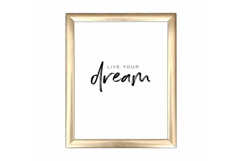 Taulu Sayings kehyksellä Monivärinen, 23,5x28,5 cm