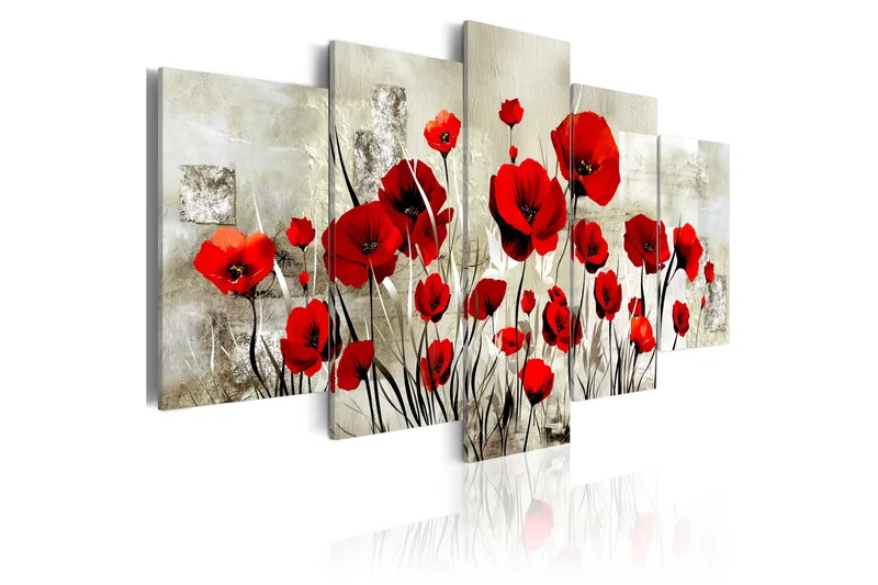 Taulu Scarlet Field 200x100, Artgeist sp. z o. o.