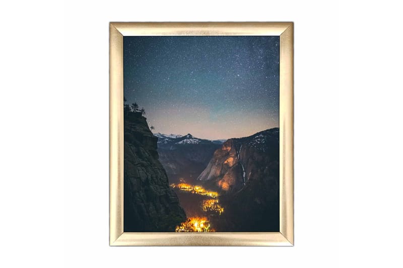 Taulu Scenic kehyksellä Monivärinen - 23,5x28,5 cm - Sisustustuotteet - Taulu & taide