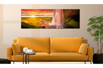 Taulu Seljalandsfoss Waterfall 120x40 - Artgeist sp. z o. o. - Sisustustuotteet - Taulu & taide - Canvas-taulu