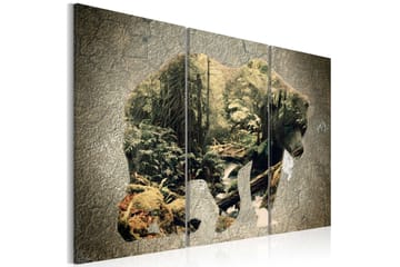 Taulu The Bear in the Forest 90x60