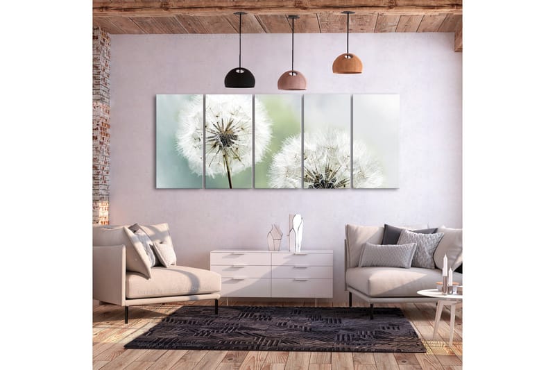 Taulu Windless Morning 5 Parts Narrow 225x90 - Artgeist sp. z o. o. - Sisustustuotteet - Taulu & taide - Canvas-taulu