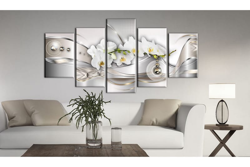 Taulu Pearl Dance Of Orchids 200x100 - Artgeist sp. z o. o. - Sisustustuotteet - Taulu & taide - Canvas-taulu