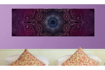 Taulu Purple Mandala 135x45 - Artgeist sp. z o. o. - Sisustustuotteet - Taulu & taide - Canvas-taulu