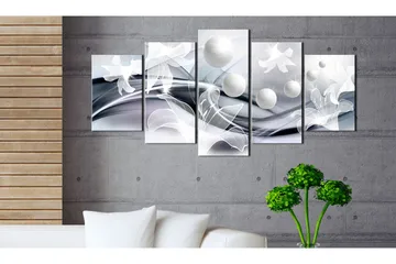 Taulu Pearls And Lilies 200x100 - Artgeist sp. z o. o. - Sisustustuotteet - Taulu & taide - Canvas-taulu