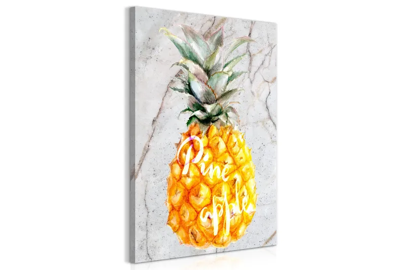 Taulu Pineapple and Marble (1 Part) Vertical 40x60 - Artgeist sp. z o. o. - Sisustustuotteet - Taulu & taide - Canvas-taulu