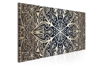 Tavla Feathers (1 Part) Brown Narrow 150x50 - Sisustustuotteet - Taulu & taide - Canvas-taulu