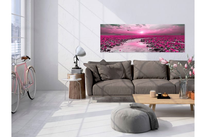 Tavla Lilies and Sunset (1 Part) Narrow 150x50