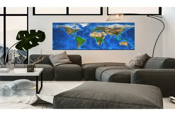 Tavla Magnificent World VALUE_MISSING_3 135x45 - Sisustustuotteet - Taulu & taide - Canvas-taulu