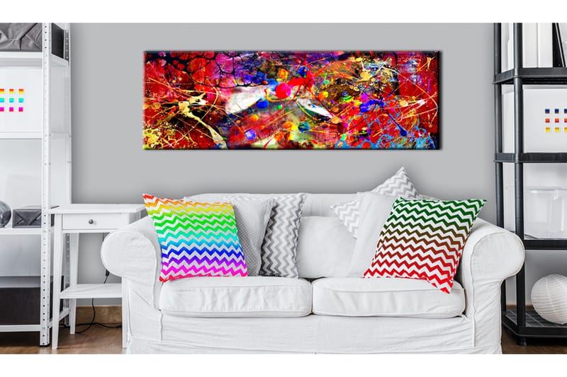 Tavla Red Forest VALUE_MISSING_3 135x45 - Sisustustuotteet - Taulu & taide - Canvas-taulu