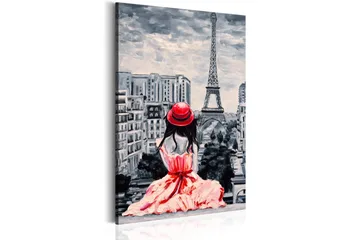Tavla Romantic Paris 80x120 - Sisustustuotteet - Taulu & taide - Canvas-taulu