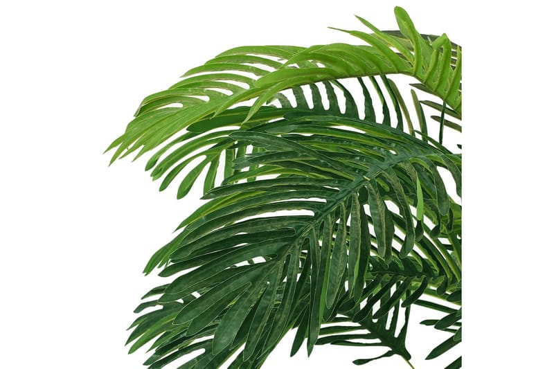 Tekokasvi japaninkäpypalmu ruukulla 140 cm vihreä - Sisustustuotteet - Tekokasvit
