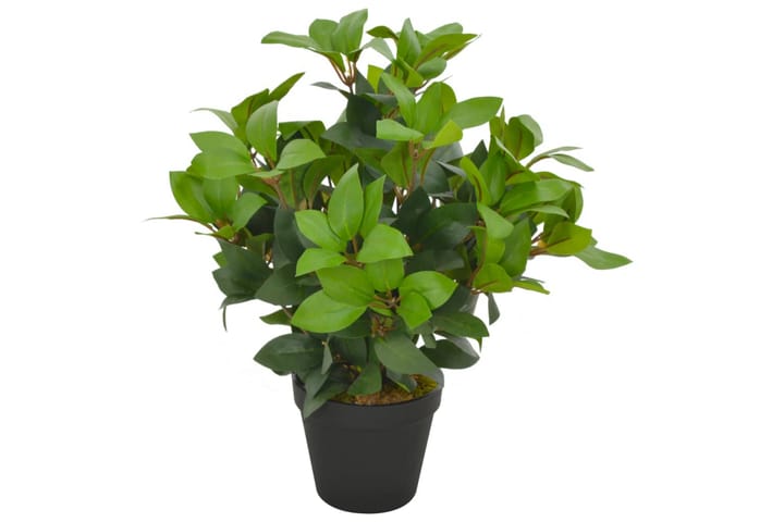 Tekokasvi laakeripuu ruukulla vihreä 40 cm - Monivärinen - Parvekekukat - Tekokasvit