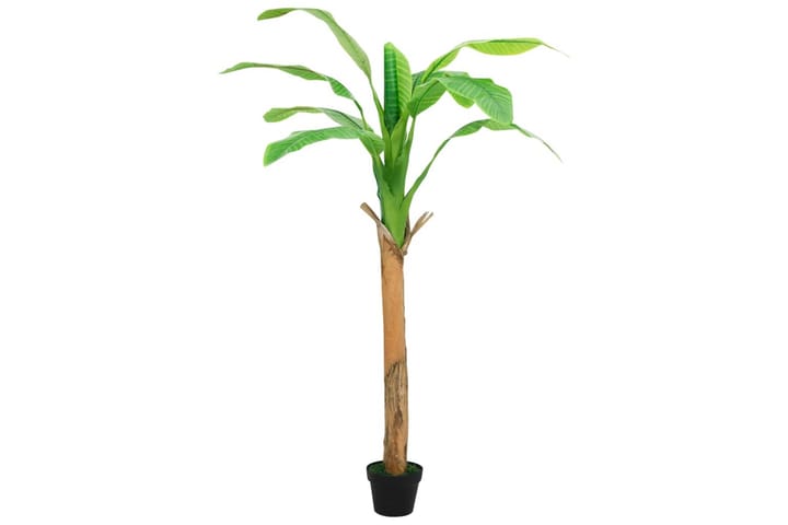 Tekokasvi ruukulla banaanipuu 165 cm vihreä - Vihreä - Parvekekukat - Tekokasvit