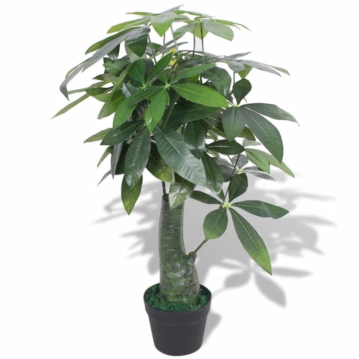 Tekokasvi ruukulla kastanjasutipuu 85 cm vihreä - Vihreä - Parvekekukat - Tekokasvit