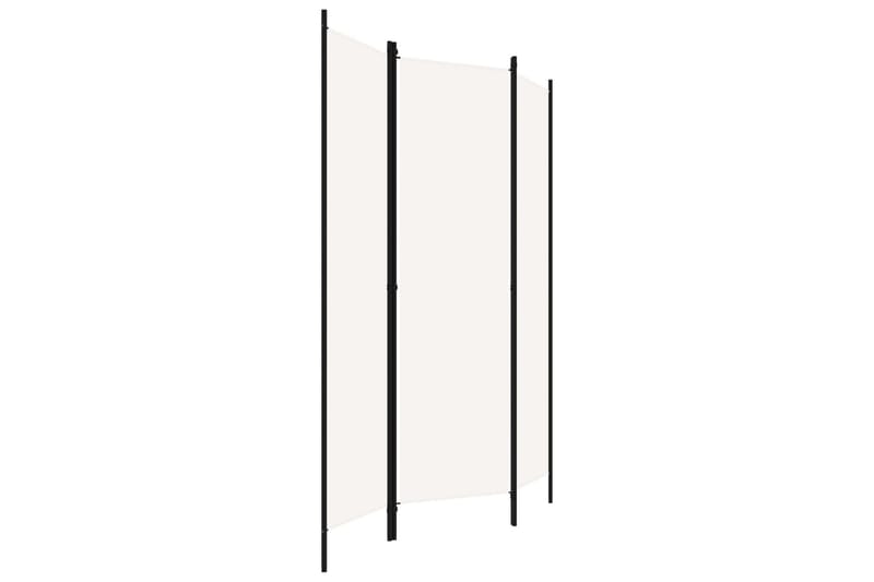 3-paneelinen tilanjakaja valkoinen 150x180 cm - Sisustustuotteet - Tilanjakaja & sermi - Sermiseinä