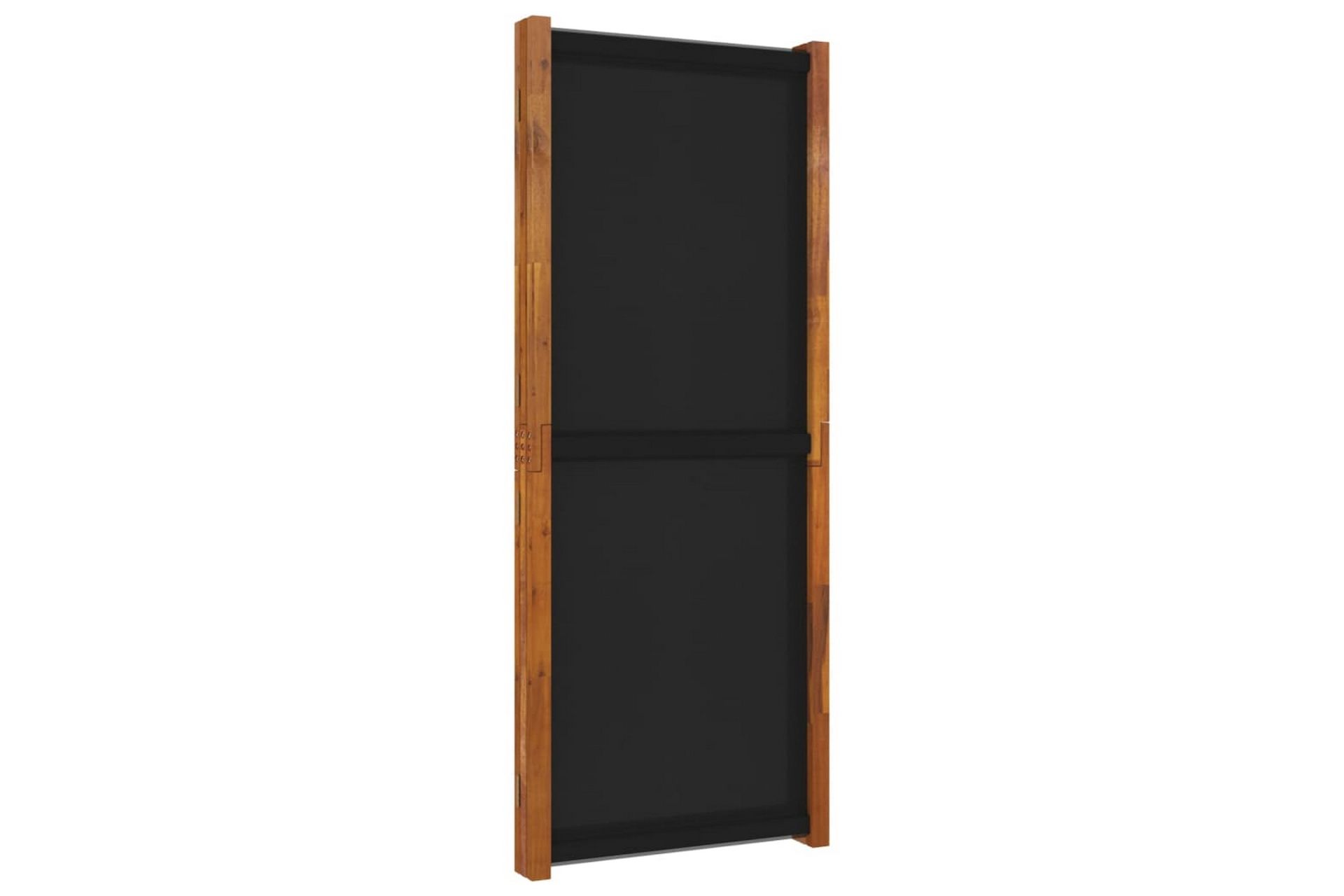 4-paneelinen tilanjakaja musta 280x180 cm - Musta - Sisustustuotteet - Tilanjakaja & sermi
