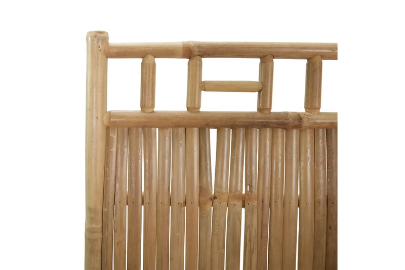 5-paneelinen tilanjakaja bambu 200x180 cm - Ruskea - Sisustustuotteet - Tilanjakaja & sermi