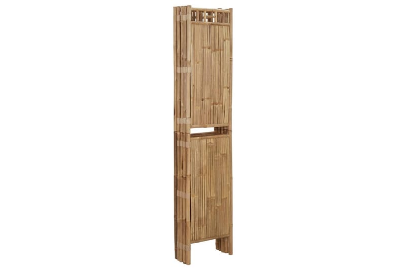 5-paneelinen tilanjakaja bambu 200x180 cm - Ruskea - Sisustustuotteet - Tilanjakaja & sermi