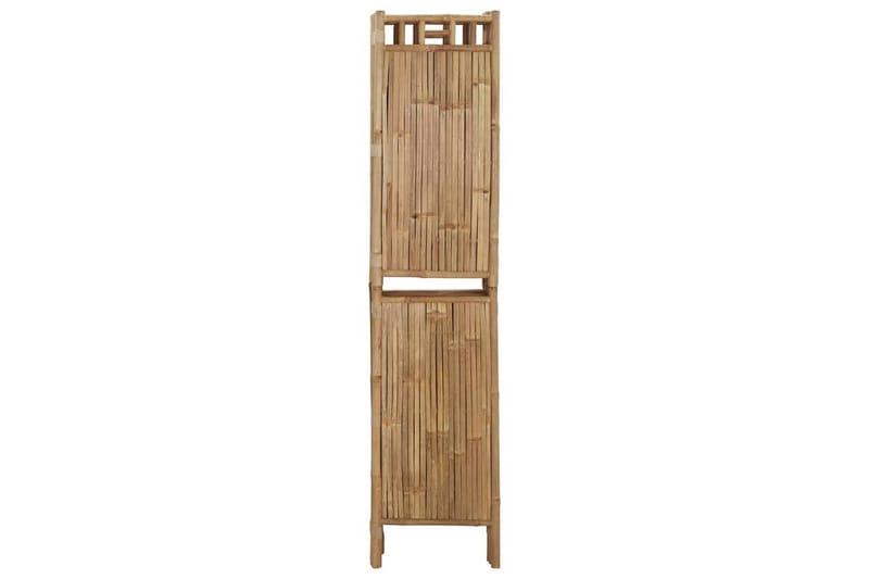 5-paneelinen tilanjakaja bambu 200x180 cm - Ruskea - Sisustustuotteet - Tilanjakaja & sermi