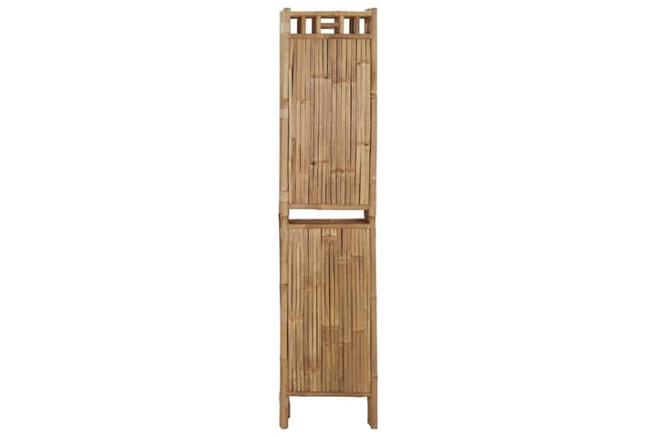 5-paneelinen tilanjakaja bambu 200x180 cm - Ruskea - Tilanjakaja & sermi - Sermiseinä