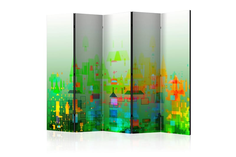 Tilanjakaja Abstract City 225x172 - Artgeist sp. z o. o. - Sisustustuotteet - Tilanjakaja & sermi