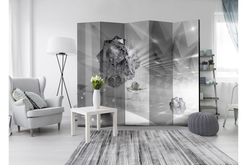 Tilanjakaja Abstract Greyness 225x172 - Artgeist sp. z o. o. - Sisustustuotteet - Tilanjakaja & sermi