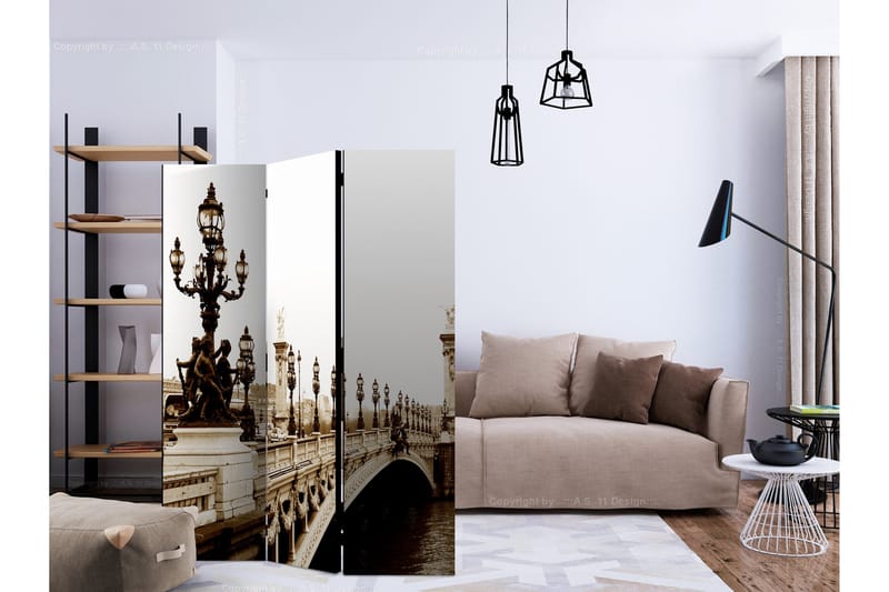 Tilanjakaja Alexander III Bridge, Paris 135x172 - Artgeist sp. z o. o. - Sisustustuotteet - Tilanjakaja & sermi