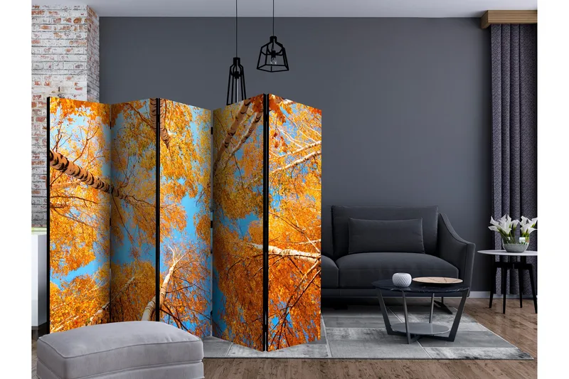 Tilanjakaja Autumnal treetops II 225x172 - Artgeist sp. z o. o. - Sisustustuotteet - Tilanjakaja & sermi