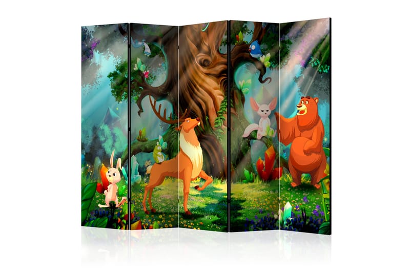 Tilanjakaja Bear and Friends II 225x172 - Artgeist sp. z o. o. - Sisustustuotteet - Tilanjakaja & sermi