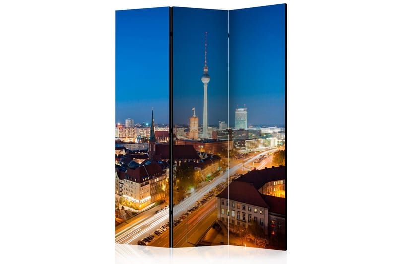 Tilanjakaja Berlin by night 135x172, Artgeist sp. z o. o.