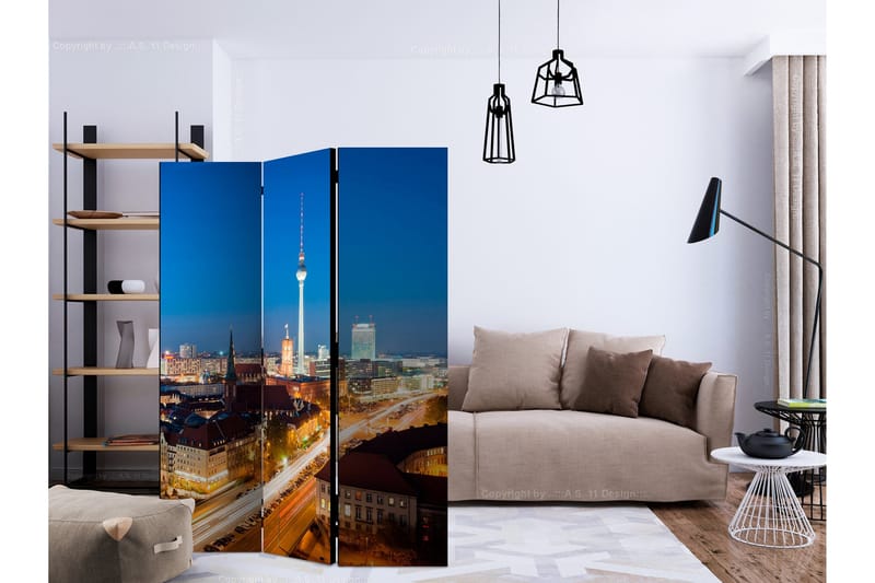 Tilanjakaja Berlin by night 135x172 - Artgeist sp. z o. o. - Sisustustuotteet - Tilanjakaja & sermi