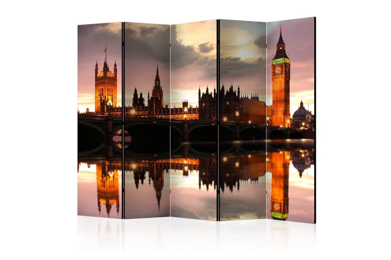 Tilanjakaja Big Ben in the evening, London II 225x172, Artgeist sp. z o. o.
