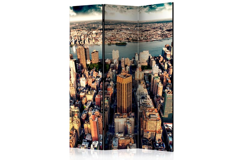 Tilanjakaja Bird's Eye View of New York 135x172 - Artgeist sp. z o. o. - Sisustustuotteet - Tilanjakaja & sermi