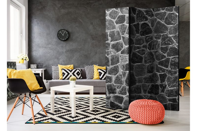 Tilanjakaja Black Stones 135x172 - Artgeist sp. z o. o. - Sisustustuotteet - Tilanjakaja & sermi