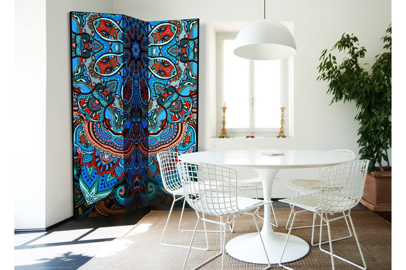 Tilanjakaja Blue Fantasy 135x172 - Artgeist sp. z o. o. - Sisustustuotteet - Tilanjakaja & sermi