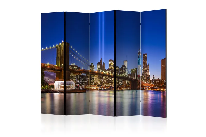 Tilanjakaja Blue New York 225x172, Artgeist sp. z o. o.