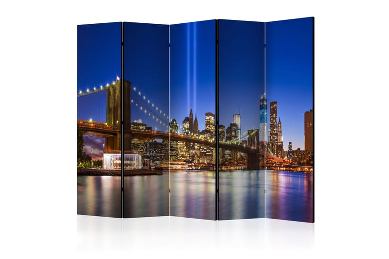 Tilanjakaja Blue New York 225x172 - Artgeist sp. z o. o. - Sisustustuotteet - Tilanjakaja & sermi