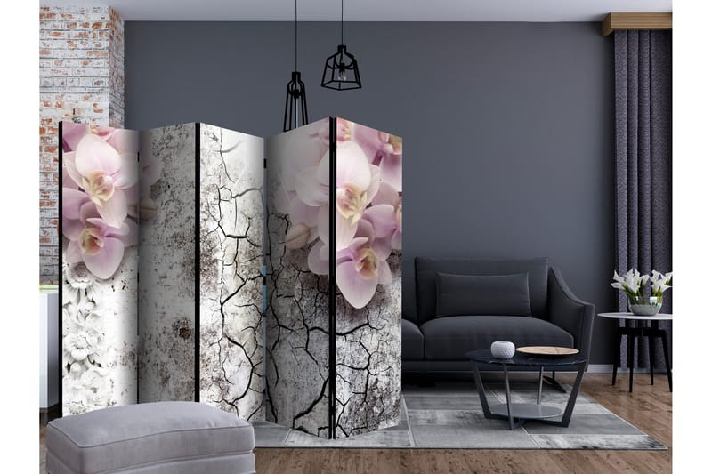 Tilanjakaja Bright red orchids II 225x172 - Artgeist sp. z o. o. - Sisustustuotteet - Tilanjakaja & sermi