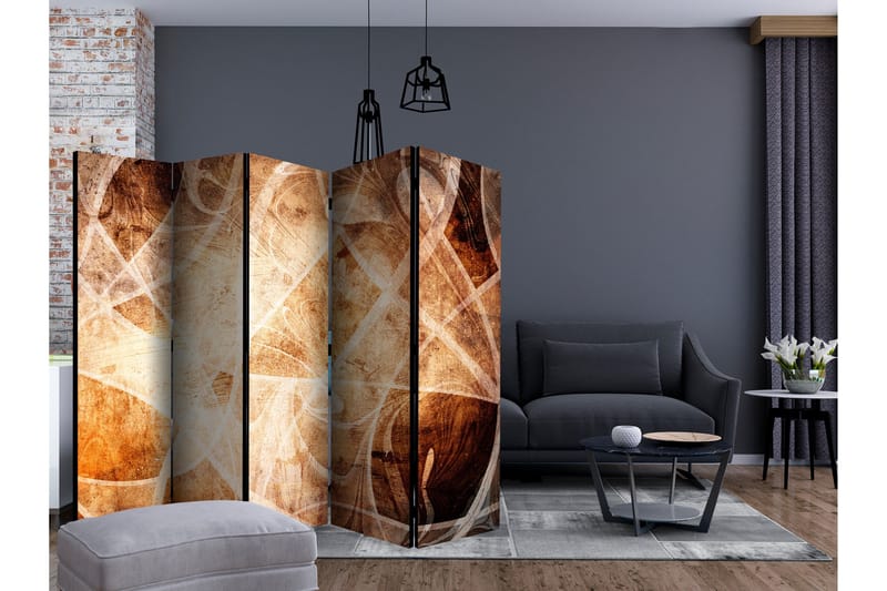 Tilanjakaja Brown Texture II - Artgeist sp. z o. o. - Sisustustuotteet - Tilanjakaja & sermi