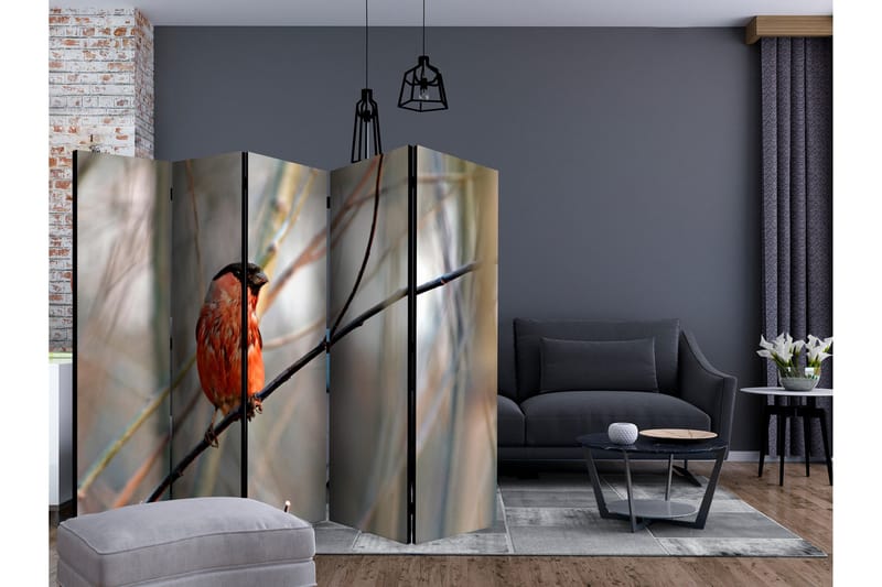 Tilanjakaja Bullfinch in the forest II 225x172 - Artgeist sp. z o. o. - Sisustustuotteet - Tilanjakaja & sermi