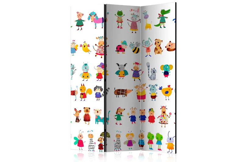 Tilanjakaja Cartoon Pets 135x172, Artgeist sp. z o. o.