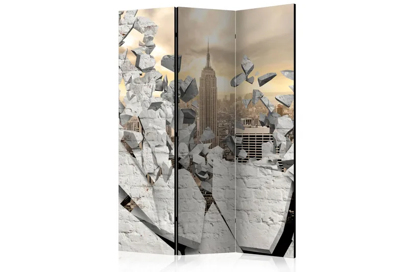 Tilanjakaja City Behind The Wall 135x172, Artgeist sp. z o. o.